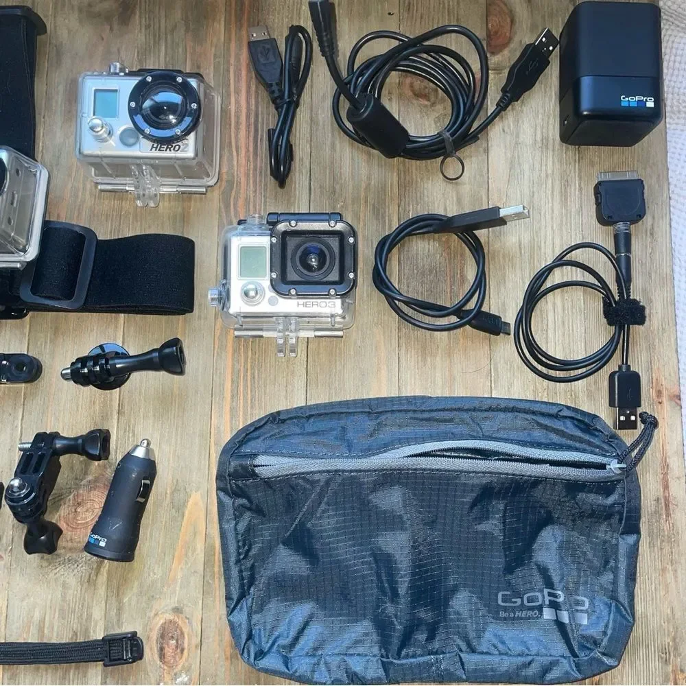 GOPRO HERO1 HERO2 HERO3 Bundle + Tons of Accessories
